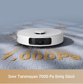 Resim MOVA E30 Ultra Robot Süpürge, 7.000pa Vormax™ Emiş Gücü, 3 Yıl Garanti 