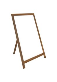Resim Panda 50x70 Cm Lüx Ahşap Ayaklı Yazı Tahtası Beyaz Pan337 