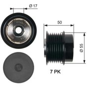 Resim GATES OAP7017 Alternator Kasnagi 274150W040 274150W041 274150W042 