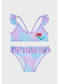 Resim Slipstop Shirley Desenli Upf 50+ Korumalı Çabuk Kuruyan Bikini Kız Çocuk Bikini Sb2612000101 Mint 