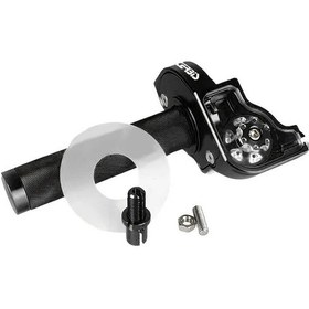 Resim Hightower 22mm Cnc Alüminyum Gaz Tutacak - 6061 T-6 Alaşım, 7/8" Motosiklet Dirt Bike Atv Scooter İçin Siyah 