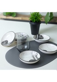 Resim Keramika Shadowy Halka Sosluk / Çerezlik 13 Cm 6 Adet 21783 