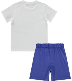 Resim Civil Boys Shark Cool Baskılı 2-5 Yaş Pijama Takımı - Beyaz - Beyaz / 2-3 Yaş 