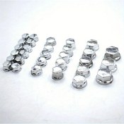 Resim Zhanglei001 30 Adet Gümüş Altıgen Motor Dekoratif Vida Kapakları Korozyon Dirençli Ktm Duke Özelleştirme 