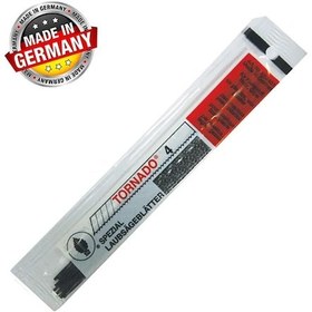 Resim Tornado Yuvarlak Ahşap Kıl Testere Ağzı No:3 - 12 Adet 