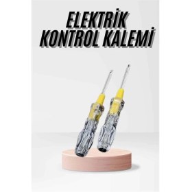 Resim Kontrol Kalemi Çift Başlıklı Şeffaf Elektrik Testi Değişken Uçlu 