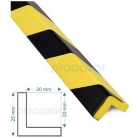 Resim Puffyguard Kenar Köşe Koruyucu L1 - Model L1 - 1 Metre - 20x20x25mm - Tip : E H 