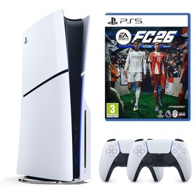 Resim SONY PLAYSTATİON 5 PS5 SLIM CD Lİ + 2.KOL + FC 26 OYUNU 