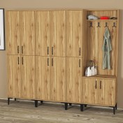 Resim Kalender Dekor Rose-1-3-4-4 Portmanto Vestiyer Ayakkabılık RS04 