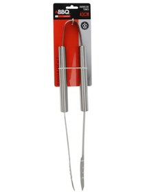 Resim Bbq Paslanmaz Çelik Izgara Maşası 43 Cm 