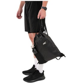 Resim Musclecloth Players Sackpack Spor Çanta Siyah Siyah 