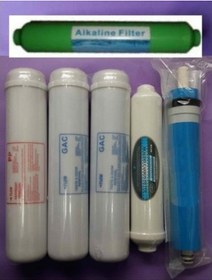 Resim Kapalı Kasa Su Arıtma Cihazları Için Inline Filtre 12", 6 Lı Alka 