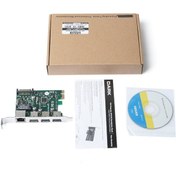 Resim Dark DK-NT-PEGLANU3 3x USB 3.0 + Gigabit LAN PCI Express X1 Network Kartı 