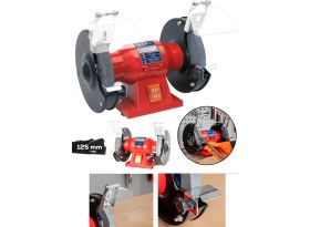 Resim Detroit Usatezgah Üstü Zımpara Çark Motoru 125 mm 