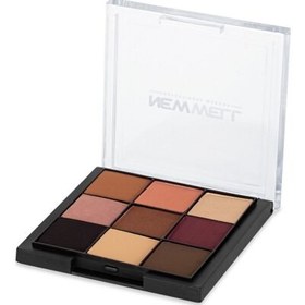 Resim New Well Far Paleti 9 Renk Mat ve Işıltılı No 03 