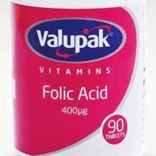 Resim Valupak Folic Acid 400 mcg 90 Tablet 