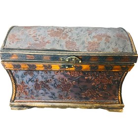 Resim Scorbis Ev Dekoru Otantik Takı Sandığı 21 x 21 cm 