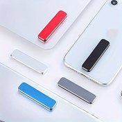 Resim Yaratıcı Katlanabilir Görünmez Arka Yapışkan Stand, Masaüstü Kaymaz Telefon Tutucu, Ultra-İnce Yapışkan Ayarlanabilir Telefon Standı. 
