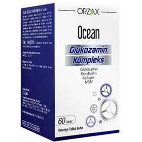Resim Orzax Ocean Glukozamin Kompleks 60 Tablet 