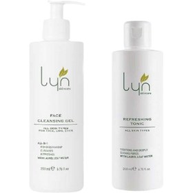 Resim Lyn Yüz Yıkama Jeli 200 ml + Yenileyici Tonik 200 ml 2'li Set 