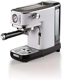 Resim Ariete Moderna Slim Espresso Makinesi Beyaz 1381/14 - Espresso Makinesi, Öğütülmüş Kahve ve ESE Pod Kahve ile Uyumlu, 1300 Watt, 1,1 Lt Su Tankı, 15 Bar Basınç, Maxi Cappuccino Cihazı 