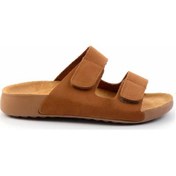 Resim Taba Leather Kadın Terlik K04819011101 Taba 