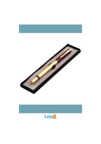 Resim Kutulu Kırmızı Gold Tasarım Roller Kalem Estetik Ve Şık Yazım Deneyimi Çok Renkli 