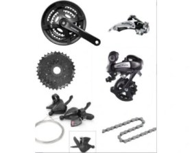 Resim Shimano 8 Vites Mtb Grupset 
