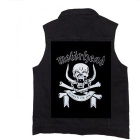 Resim Motorhead March Or Die Siyah Kot Yelek Siyah 
