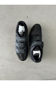 Resim bisiklet dünyam Giro Bisiklet Ayakkabısı -Nefes Alabilir 3 Cırtlı Klipsli Ayakkabısı 