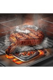 Resim CECOTEC Cecofry Grill Smokin Prime 6500 Dumansız Airfryer 6,5L Izgara Fritöz Sağlıklı Yağsız Pişirme 