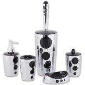 Resim Flora Punto Banyo Seti Krom 5 Parça F326 Krom 