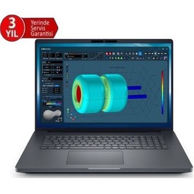 Resim Dell 18 Pro Max Plus Mb18250 1 Ultra 7 265hx-32gb Ddr5 Ram-1tb Nvme-8gb Rtx Pro2000 Bwl-w11p Taşınabilir İş İstasyonu 