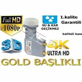 Resim EYEPC 2'li LNB Full HD 4K Uyumlu Yağmur Korumalı 