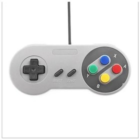Resim A-1x Süper Oyun Denetleyicisi Snes Pc İçin Usb Klasik Gamepad Win98/me/2000/2003/xp/vista/windows7/8/ Mac Os İçin Mac Oyunları 