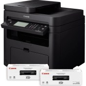 Resim Canon MF237W Siyah Beyaz Lazer Yazıcı/ Fotokopi+Faks+Tarama/Wifi + 2 Toner (Canon Eurasia Garantili) 