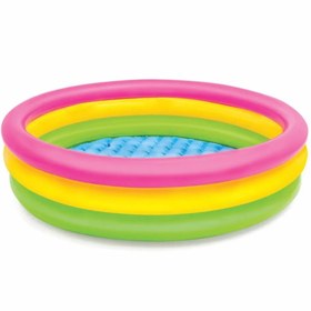 Resim İntex Havuz 3 Boğumlu Renkli Havuz 114x25 