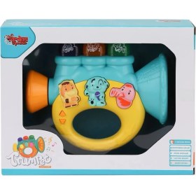 Resim MCM Group JLG-855-37A Işıklı ve Müzikli Trompet Bebek Pianosu -Vardem Oyuncak 