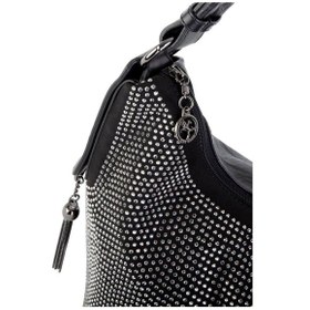 Resim Nas Bag Kadın Omuz Çantası - Siyah Gümüş Çok Renkli 
