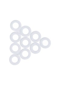 Resim Padalink 10 Adet Silikon O-ring, Soda Makinesi Co2 Hızlı Adaptörü İçin Dikiz, Leakagesiz Tam Kapama, Basınç Ve Korozyon Dayanıklı, Kolay Değişim 