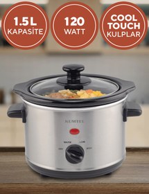 Resim KUMTEL Elektrikli Güveç 120w Hsc-01 