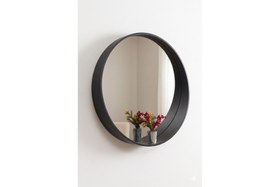 Resim BİAS DUVAR AYNASI, SİYAH, 60 CM 