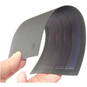 Resim 1w 6v Esnek Güneş Paneli Küçük İnce Amorf Silikon Güneş Siyah 