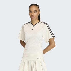 Resim adidas Originals Kadın Krem Futbol Forması (KC9122) 