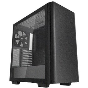 Resim Deep Cool CK500 Mid Tower ATX Oyuncu Bilgisayar Kasası Siyah 
