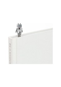 Resim Robot Kitap Ayracı Gümüş 