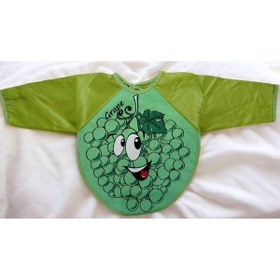Resim MİLAYS LİFE HOME COLLECTİON 0-12 AY KOLLU ŞİRİN RENKLİ DESENLİ MAMA ÖNLÜĞÜ 