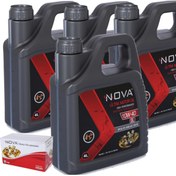 Resim Nova 10w-40 4 Litre Motor Yağı Benzin, Lpg, Dizel (4 Adet) 