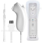 Resim Dancemonkey Wii Kumanda Seti - Hızlı, Dayanıklı Beyaz Kablosuz Optik Kontrolör Optik 