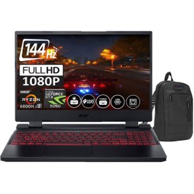 Resim Acer Nitro 5 AN515-46 Amd RYZEN7 6800H 32GB DDR5 Ram 512GB SSD 4GB Geforce RTX3050 15.6 Inç Fhd 144 Hz Freedos Taşınabilir Bilgisayar NHQGXEY00304 